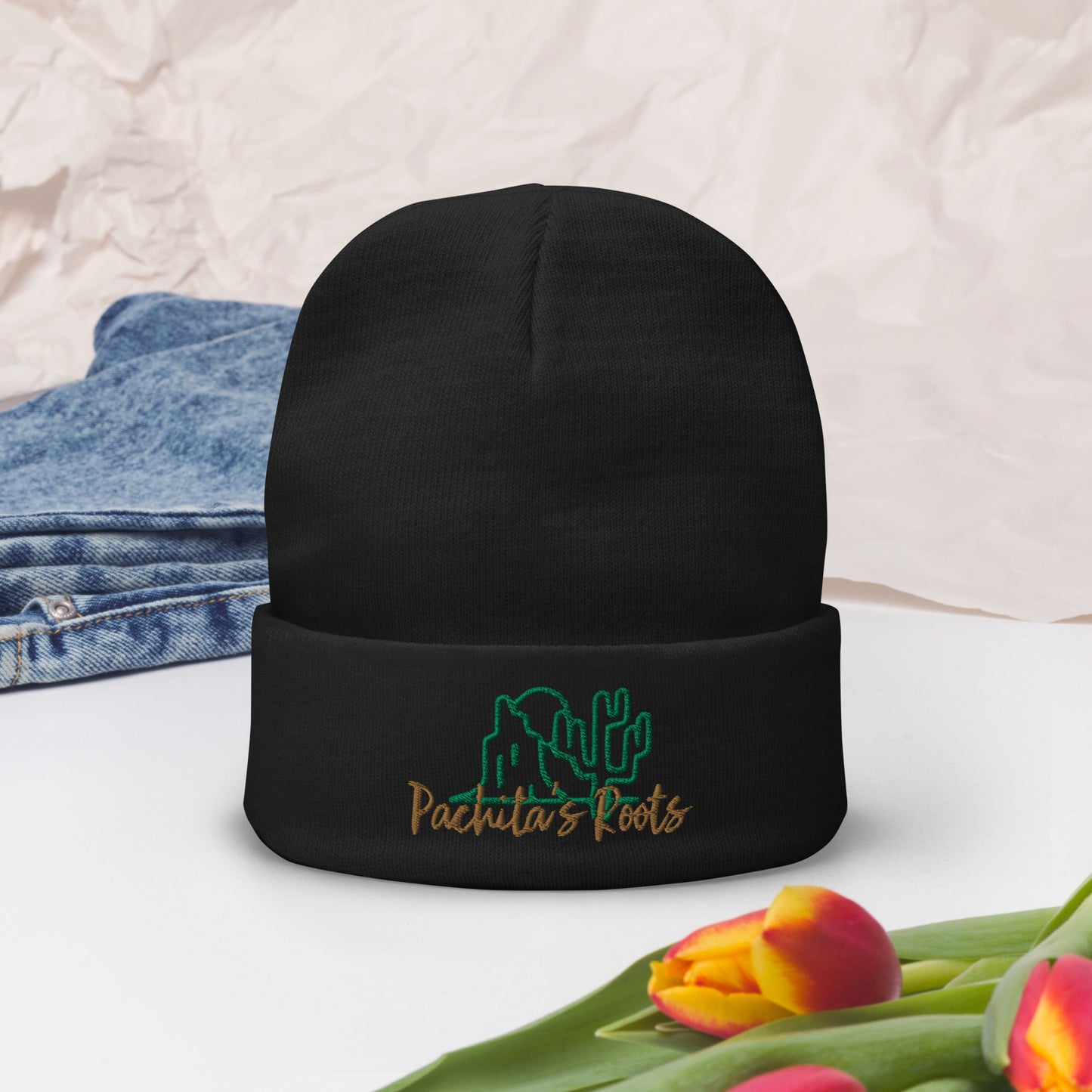 Embroidered Beanie